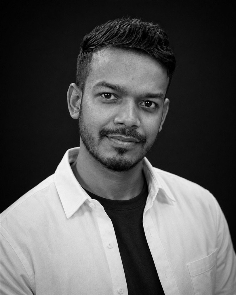 Somnath Lohar in his AI-powered creative studio