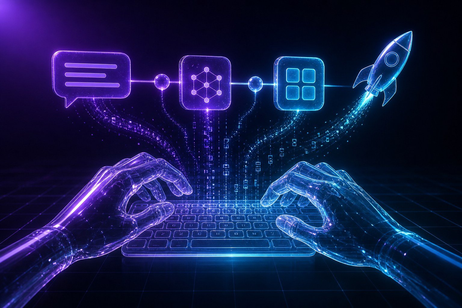 Vibe coding — from prompts to published apps